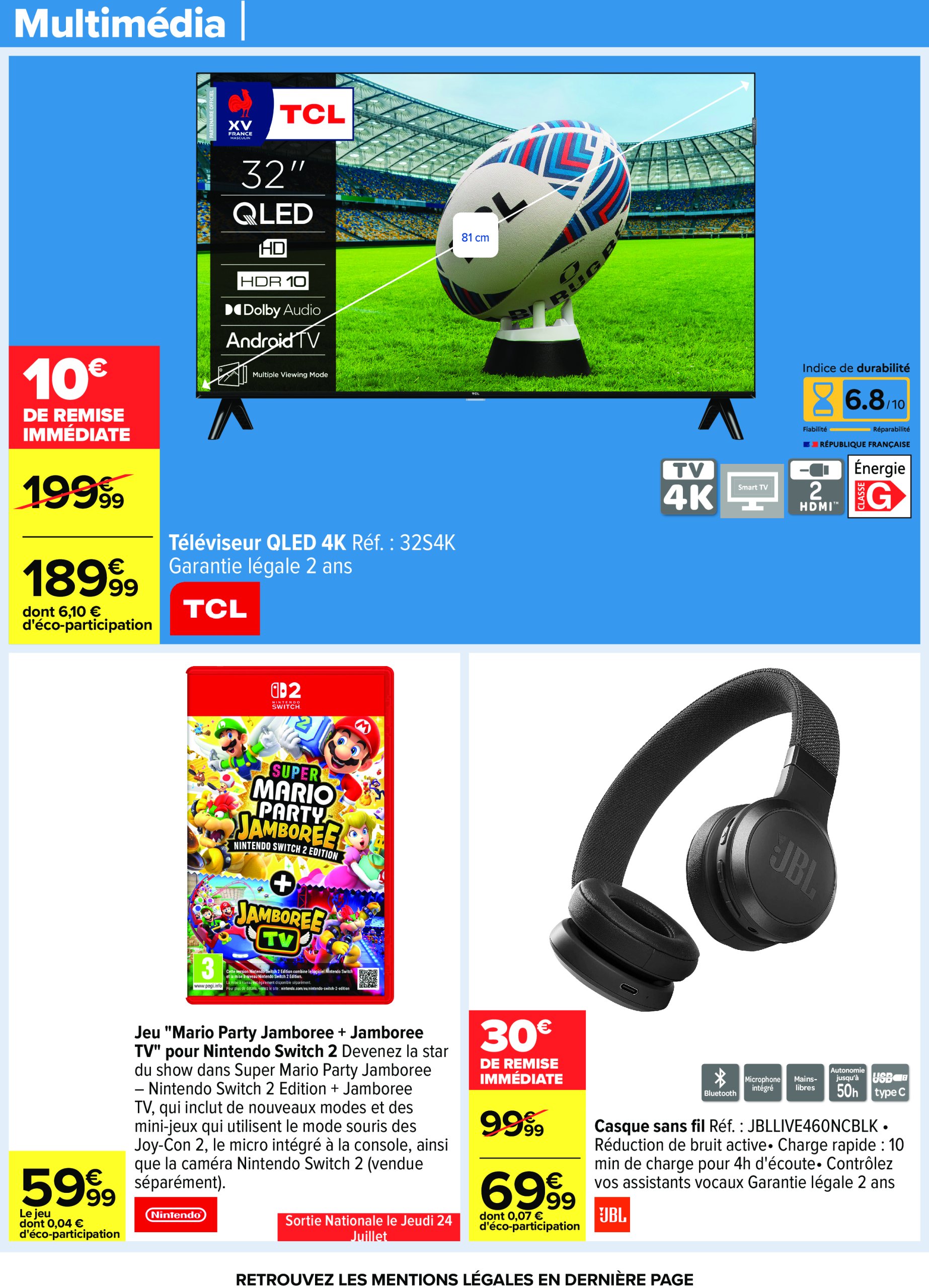 carrefour - Catalogue Carrefour valable du 22/07 au 04/08 - page: 85 carrefour - Catalogue Carrefour valable du 22/07 au 04/08 - page: 85
