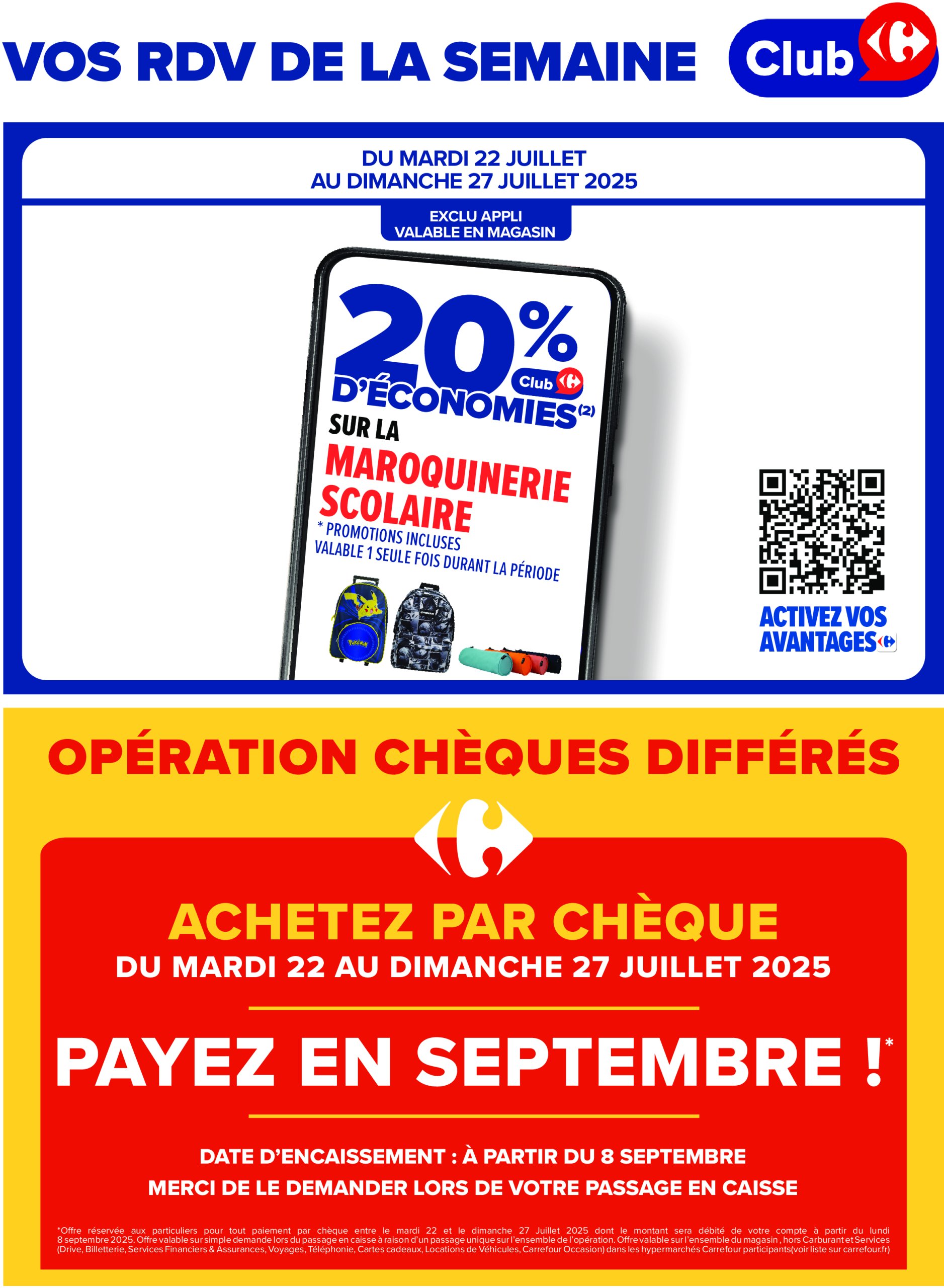 carrefour - Catalogue Carrefour valable du 22/07 au 04/08 - page: 4 carrefour - Catalogue Carrefour valable du 22/07 au 04/08 - page: 4