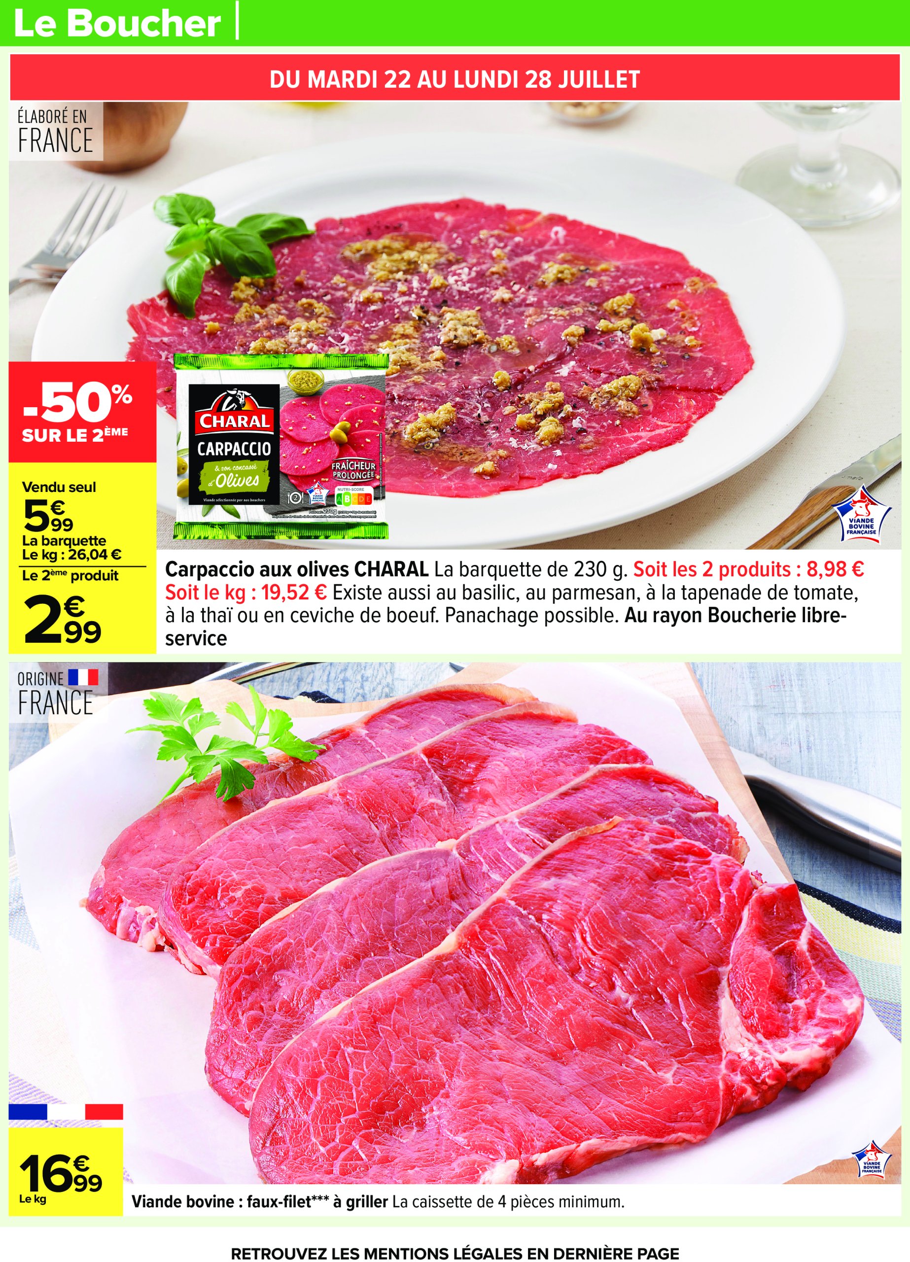 carrefour - Catalogue Carrefour valable du 22/07 au 04/08 - page: 13 carrefour - Catalogue Carrefour valable du 22/07 au 04/08 - page: 13