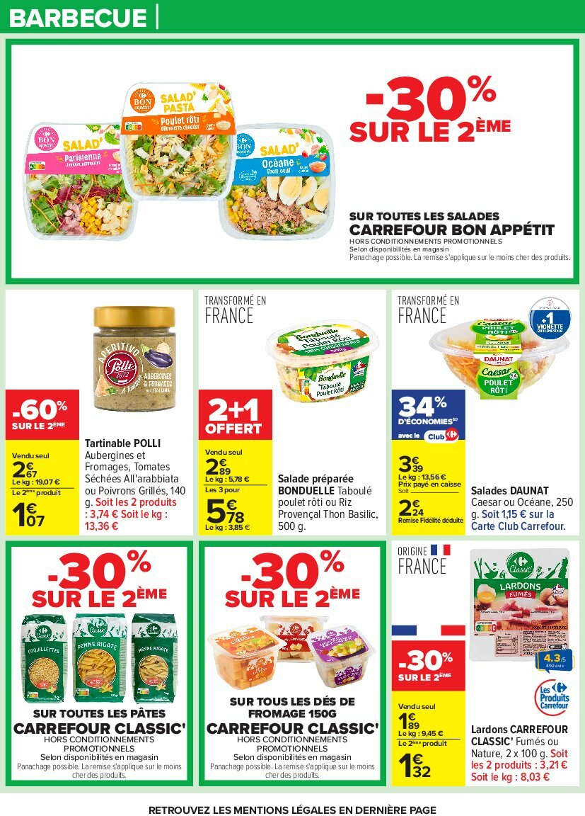 carrefour - Catalogue Carrefour valable du 05/08 au 18/08 - page: 7