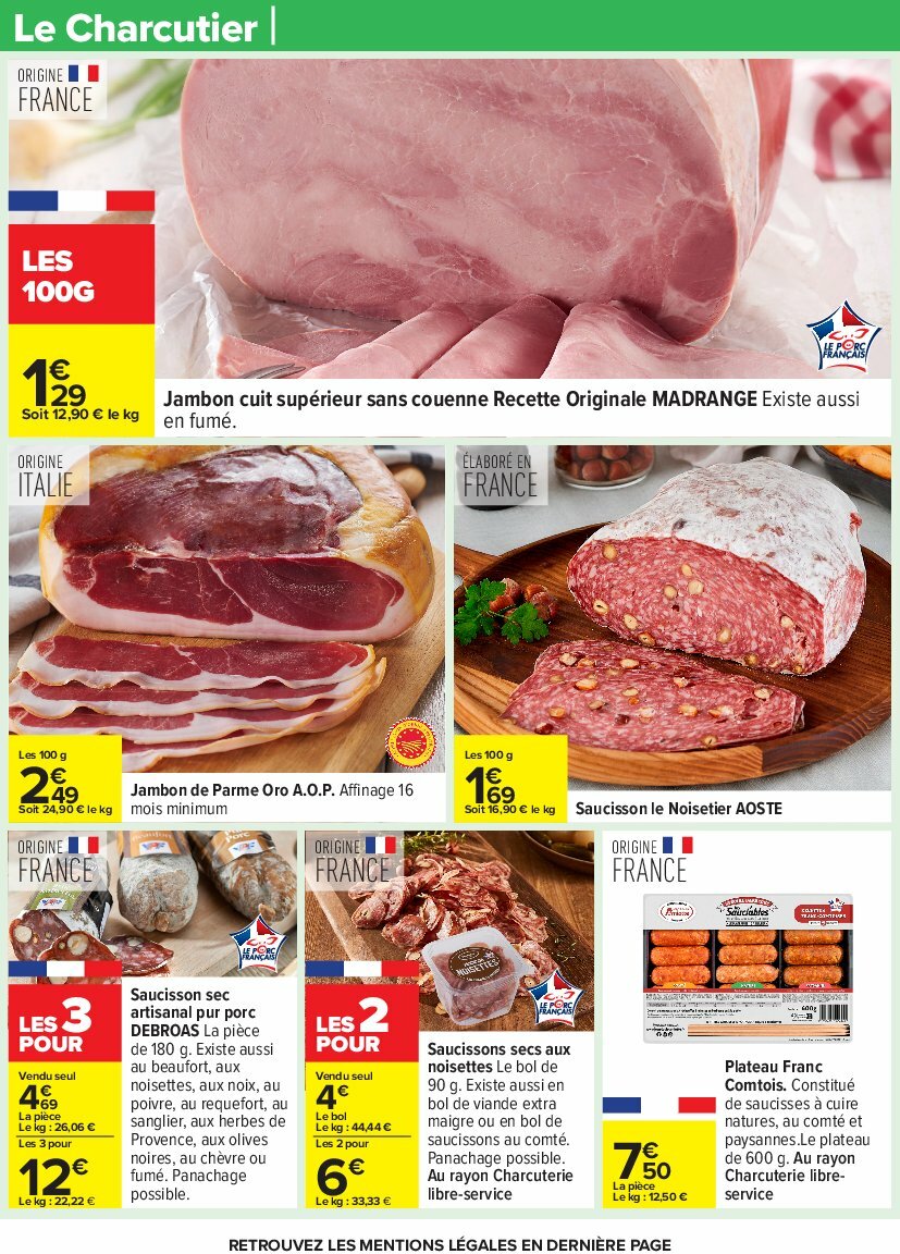 carrefour - Catalogue Carrefour valable du 05/08 au 18/08 - page: 25