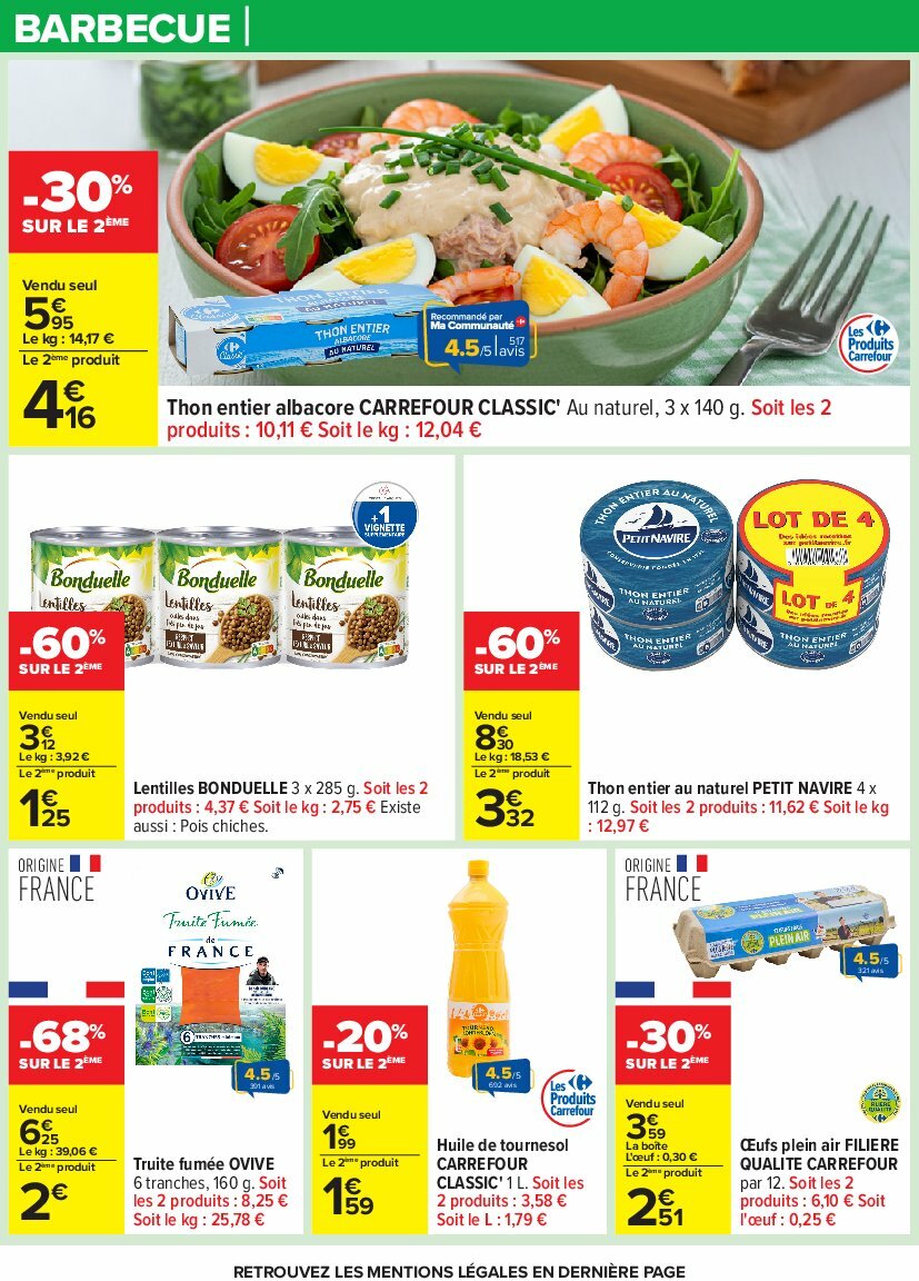 carrefour - Catalogue Carrefour valable du 05/08 au 18/08 - page: 5