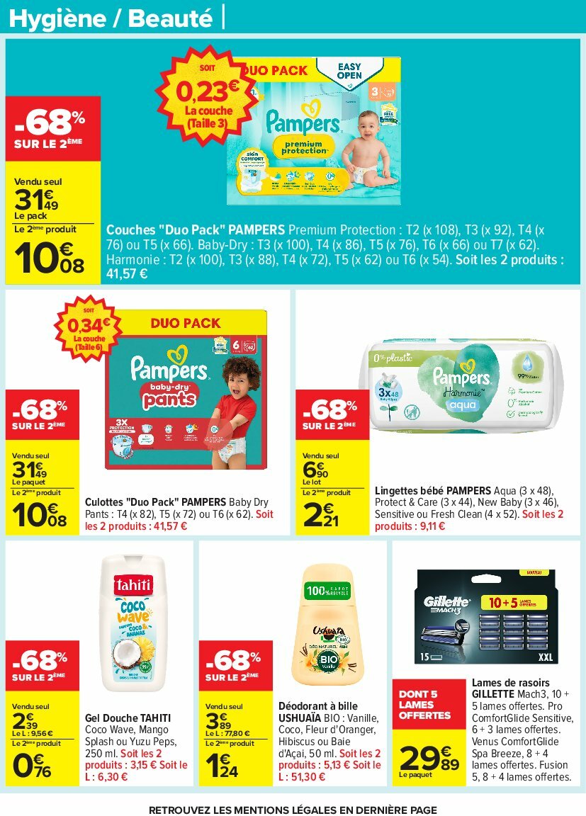 carrefour - Catalogue Carrefour valable du 05/08 au 18/08 - page: 44