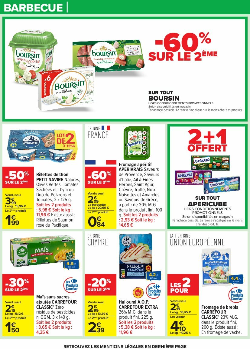 carrefour - Catalogue Carrefour valable du 05/08 au 18/08 - page: 6