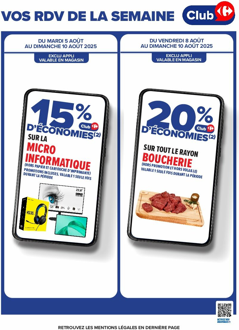 carrefour - Catalogue Carrefour valable du 05/08 au 18/08 - page: 3