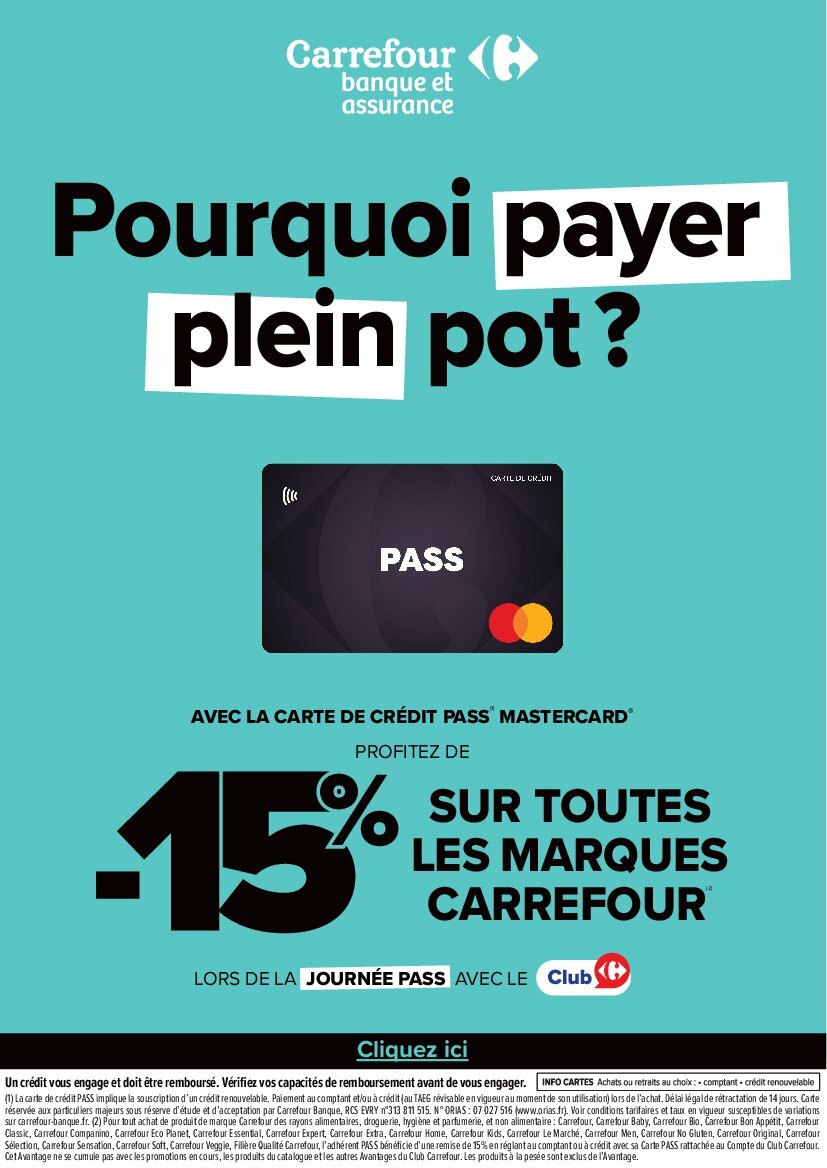 carrefour - Catalogue Carrefour valable du 05/08 au 18/08 - page: 57