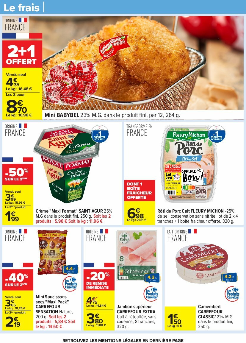 carrefour - Catalogue Carrefour valable du 05/08 au 18/08 - page: 32