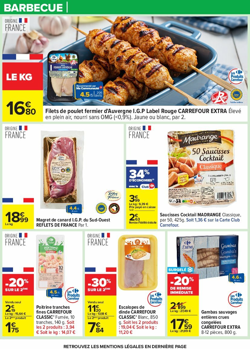 carrefour - Catalogue Carrefour valable du 05/08 au 18/08 - page: 13