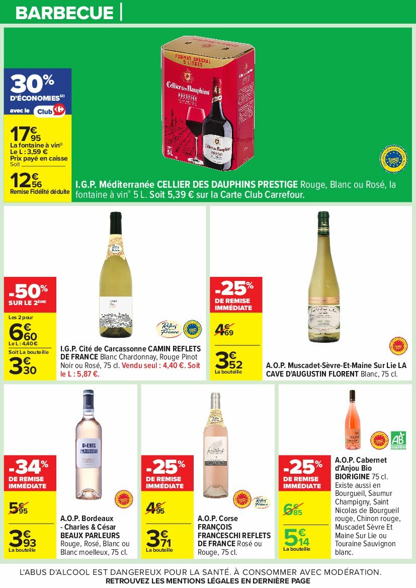 carrefour - Catalogue Carrefour valable du 05/08 au 18/08 - page: 19