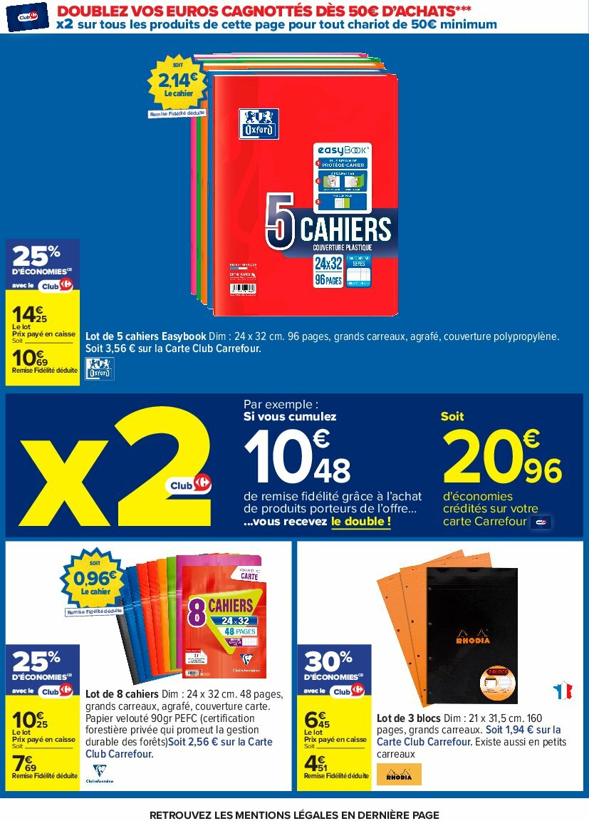 carrefour - Catalogue Carrefour valable du 05/08 au 18/08 - page: 51