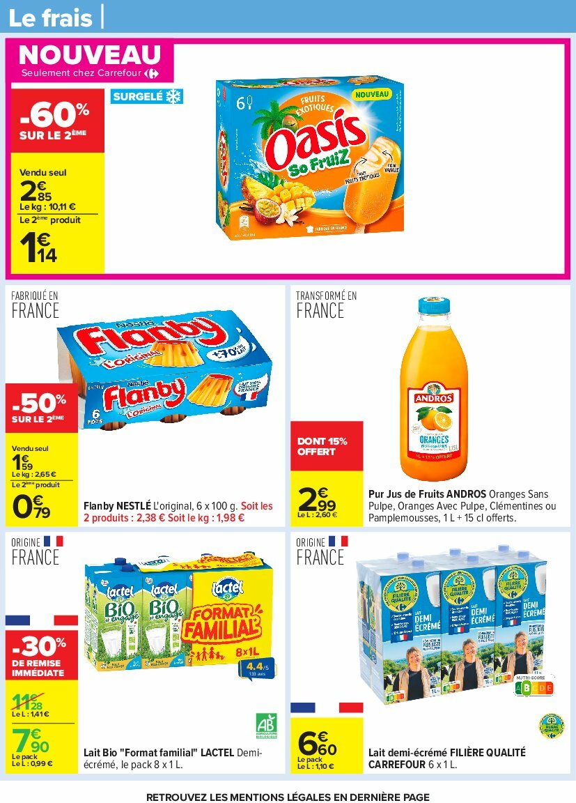 carrefour - Catalogue Carrefour valable du 05/08 au 18/08 - page: 30