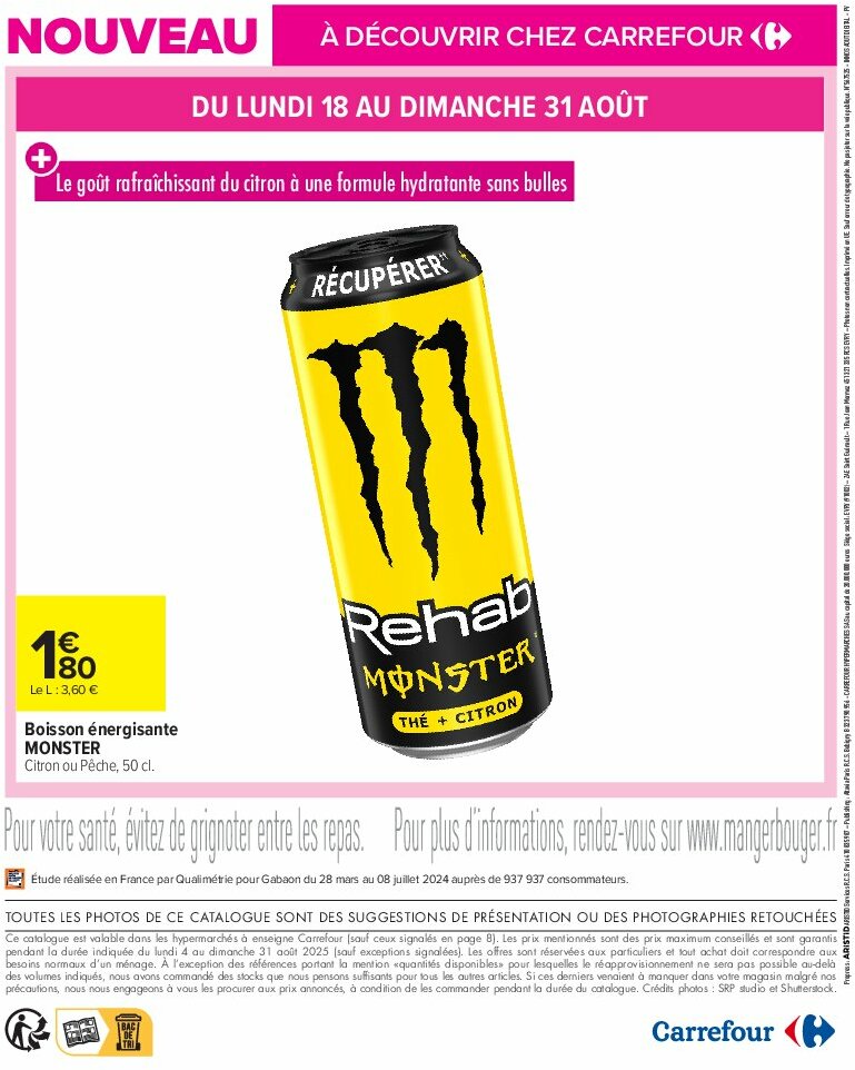 carrefour - Catalogue Carrefour - Les Nouveautés Votre Sélection À Ne Pas Manquer ! valable du 04/08 au 17/08 - page: 8
