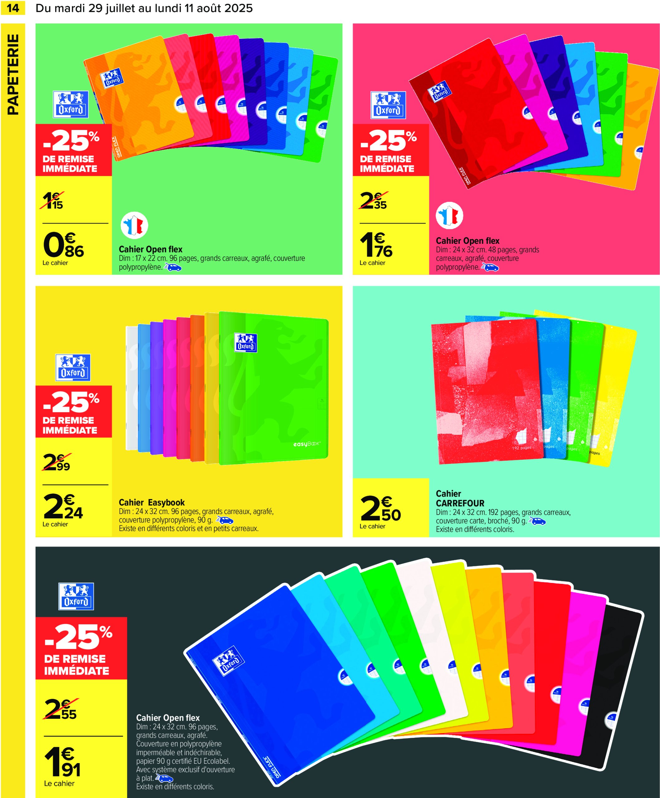 carrefour - Catalogue Carrefour - La Rentrée de Tous les Records valable du 29/07 au 11/08 - page: 16