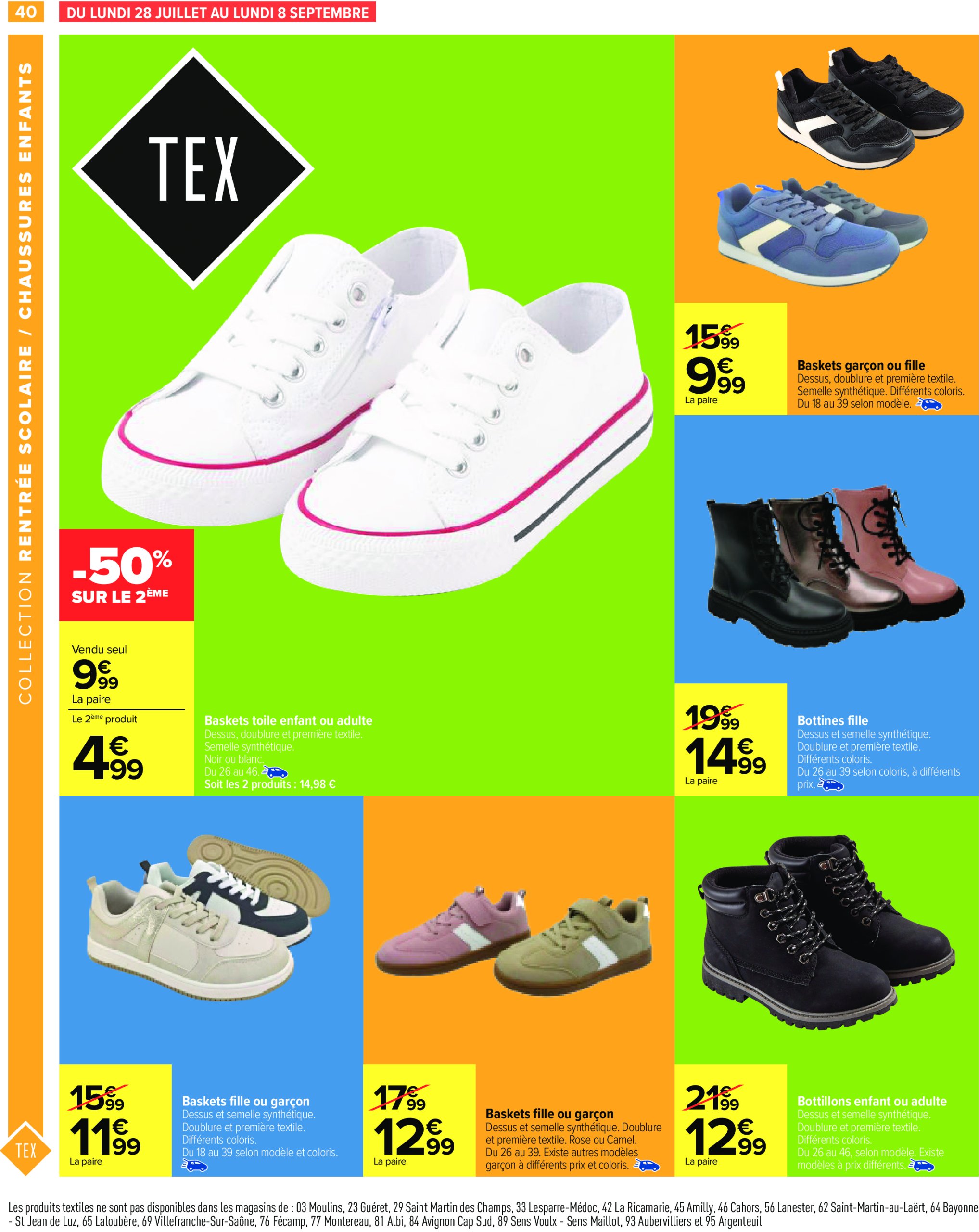 carrefour - Catalogue Carrefour - La Rentrée de Tous les Records valable du 29/07 au 11/08 - page: 42