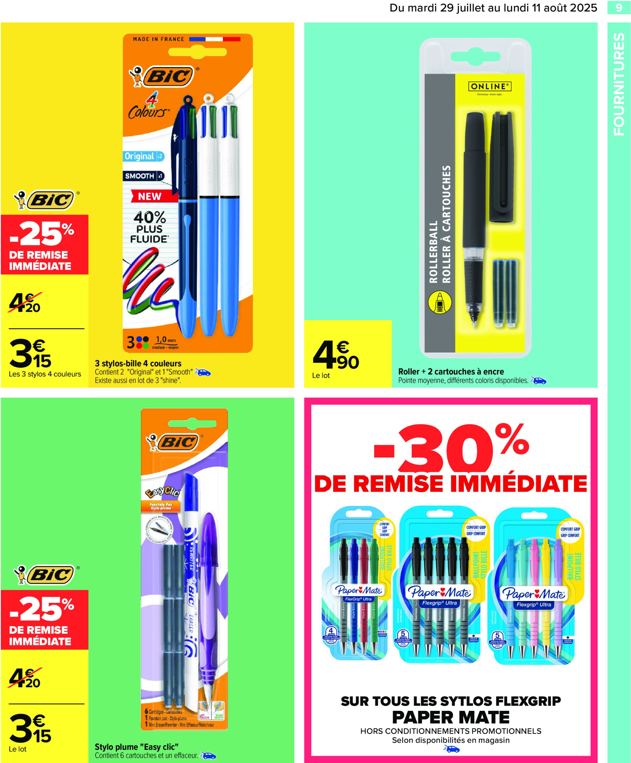 carrefour - Catalogue Carrefour - La Rentrée de Tous les Records valable du 29/07 au 11/08 - page: 11