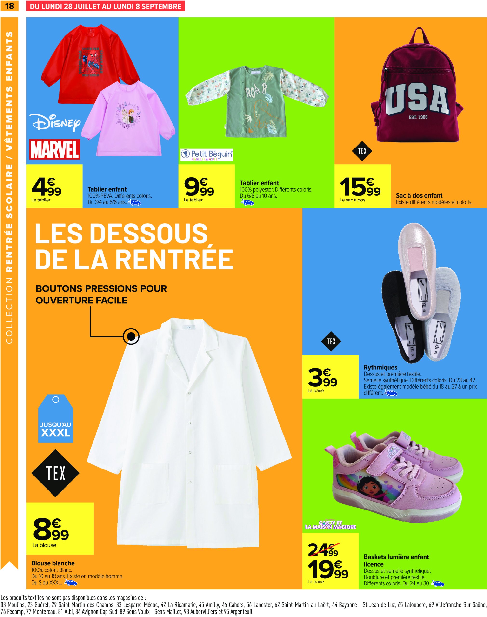 carrefour - Catalogue Carrefour - La Rentrée de Tous les Records valable du 29/07 au 11/08 - page: 20