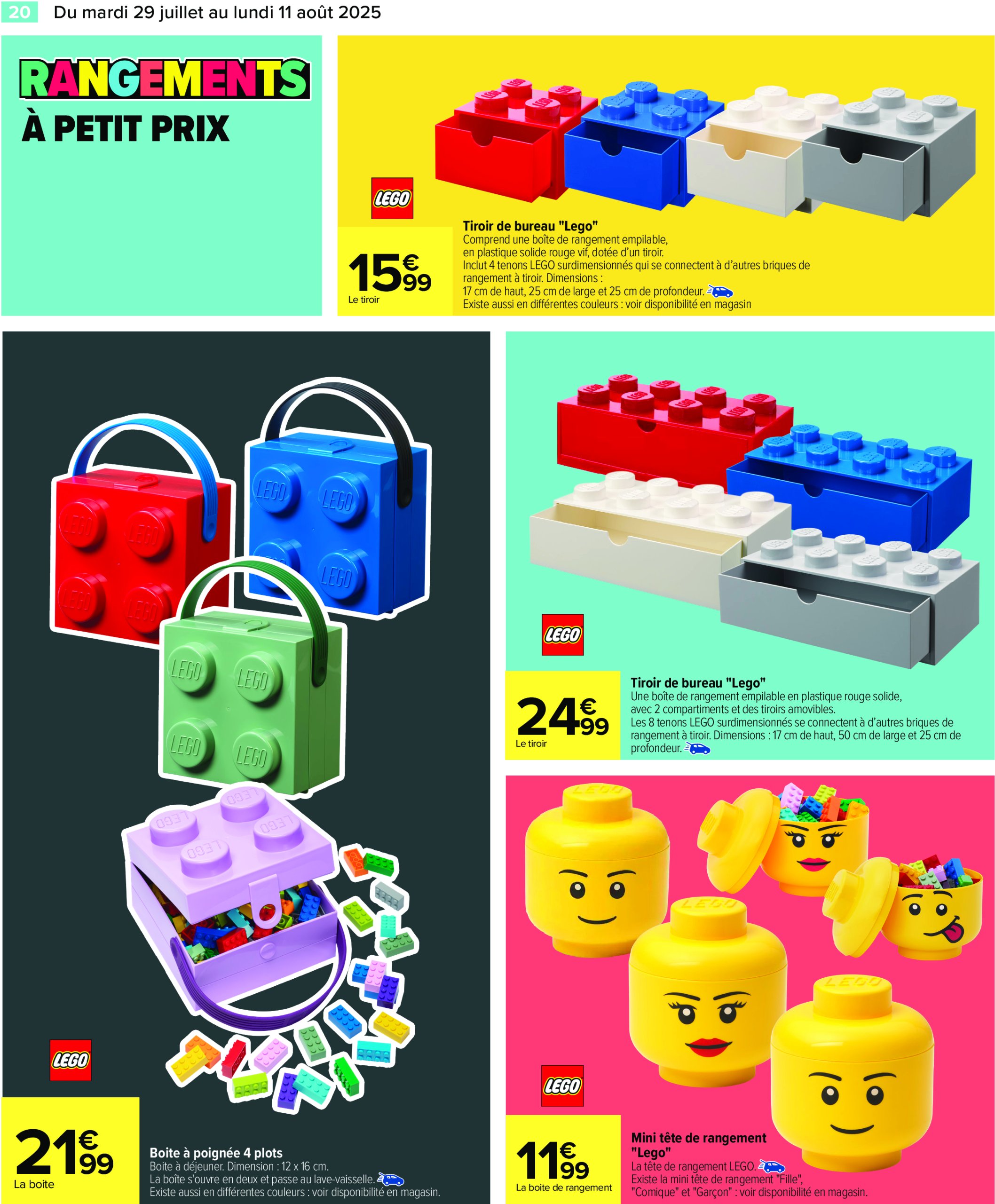 carrefour - Catalogue Carrefour - La Rentrée de Tous les Records valable du 29/07 au 11/08 - page: 22