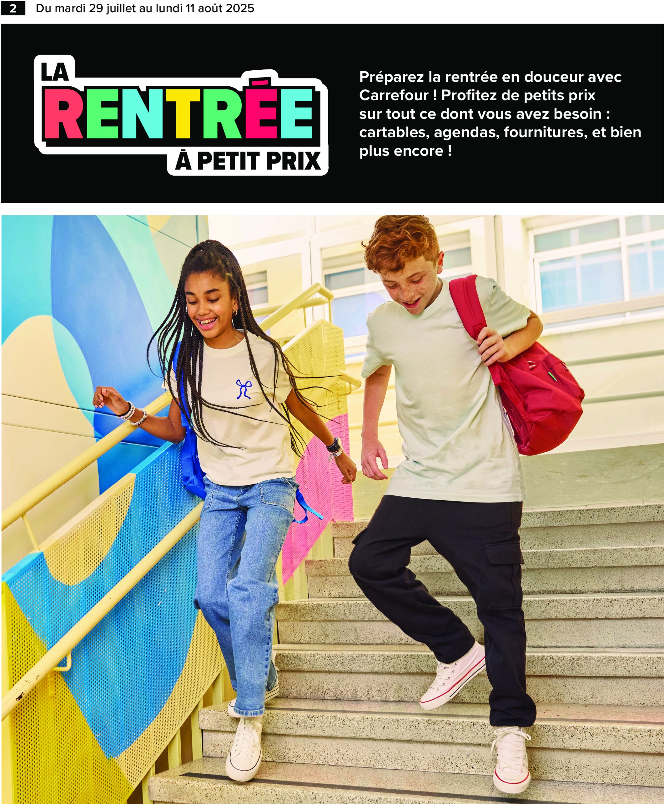 carrefour - Catalogue Carrefour - La Rentrée de Tous les Records valable du 29/07 au 11/08 - page: 4
