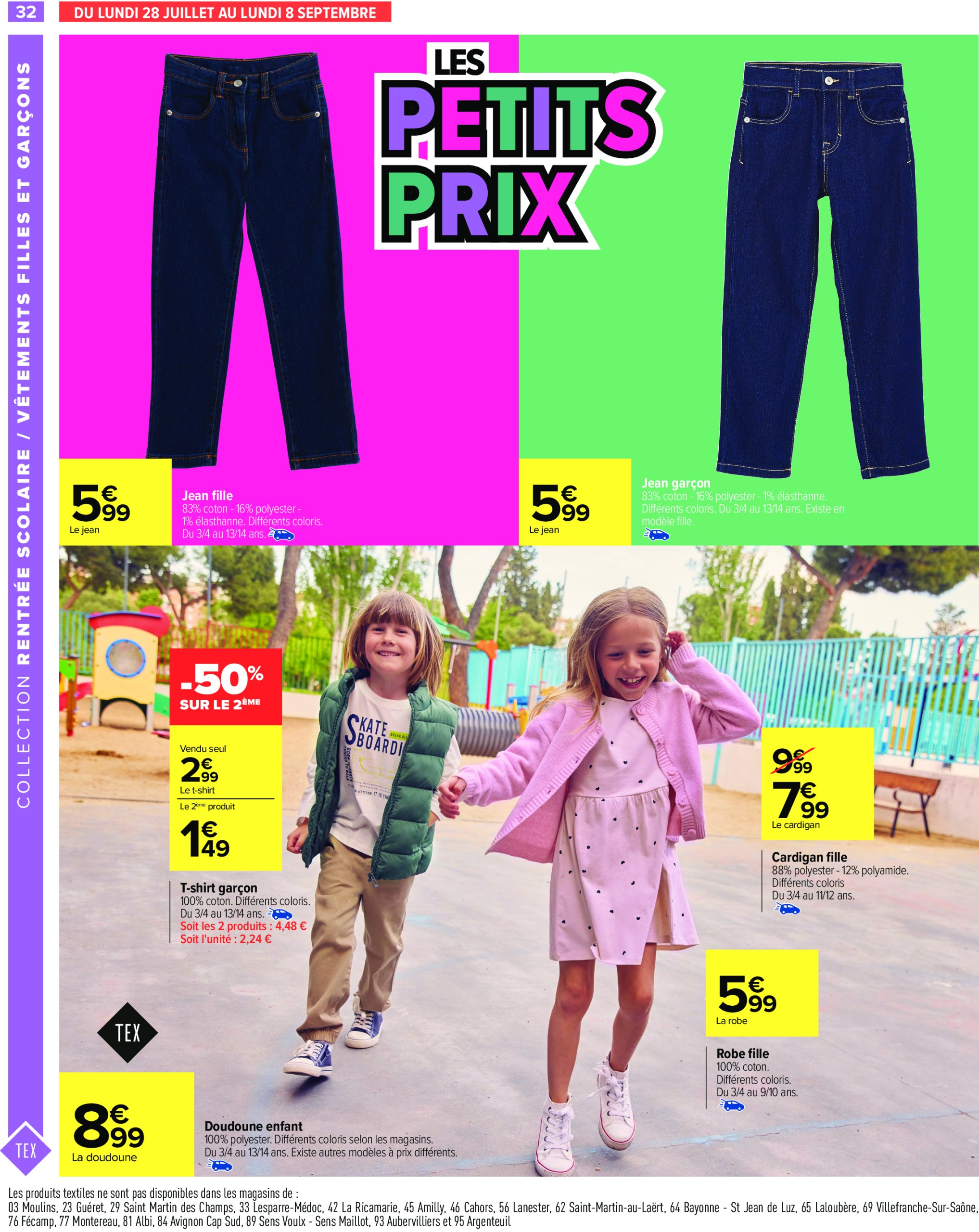 carrefour - Catalogue Carrefour - La Rentrée de Tous les Records valable du 29/07 au 11/08 - page: 34