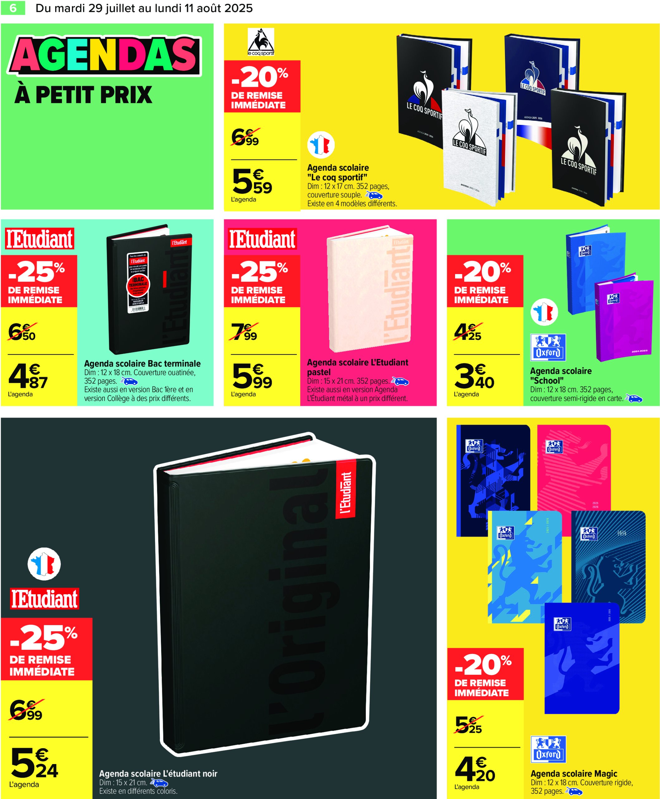 carrefour - Catalogue Carrefour - La Rentrée de Tous les Records valable du 29/07 au 11/08 - page: 8