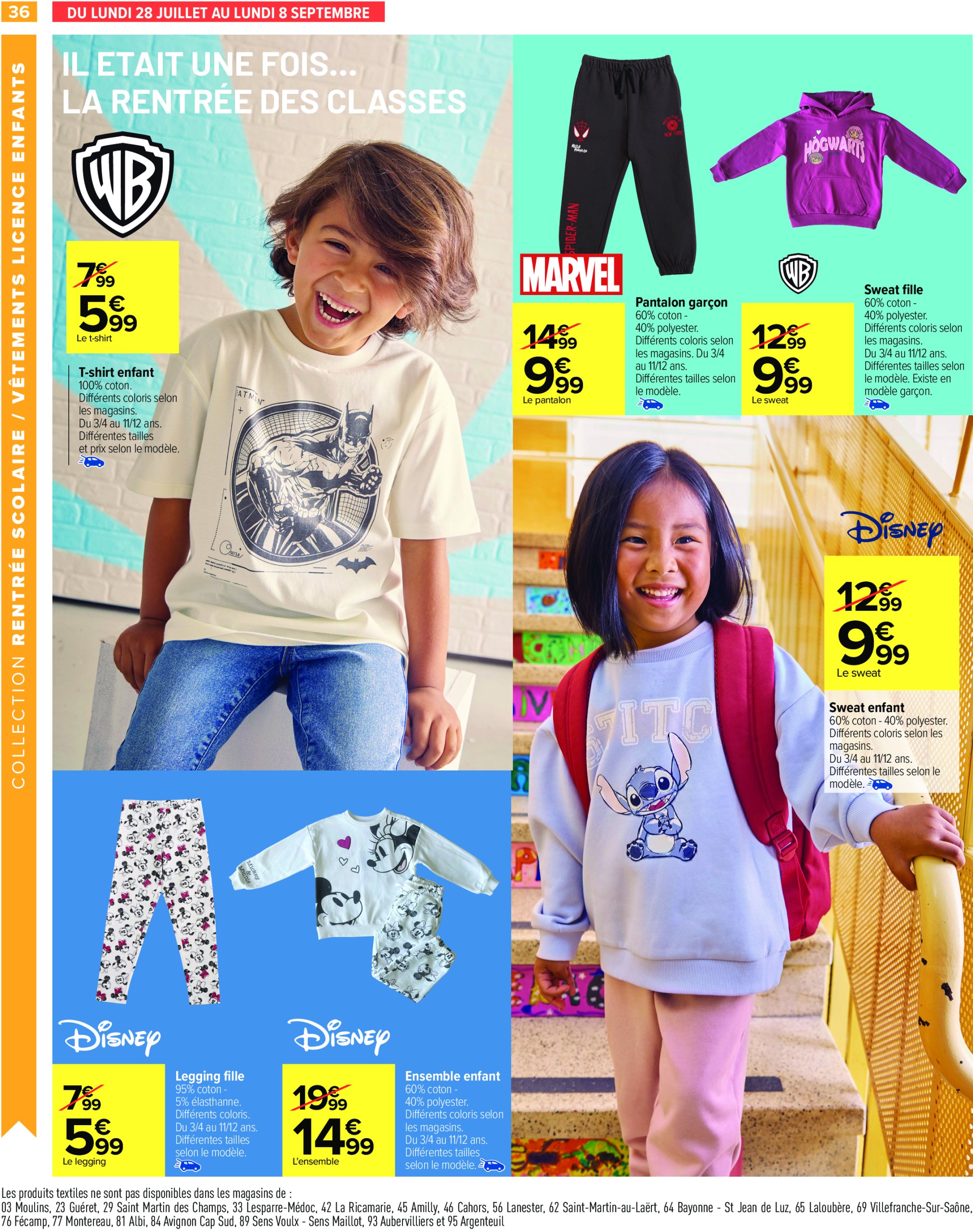 carrefour - Catalogue Carrefour - La Rentrée de Tous les Records valable du 29/07 au 11/08 - page: 38