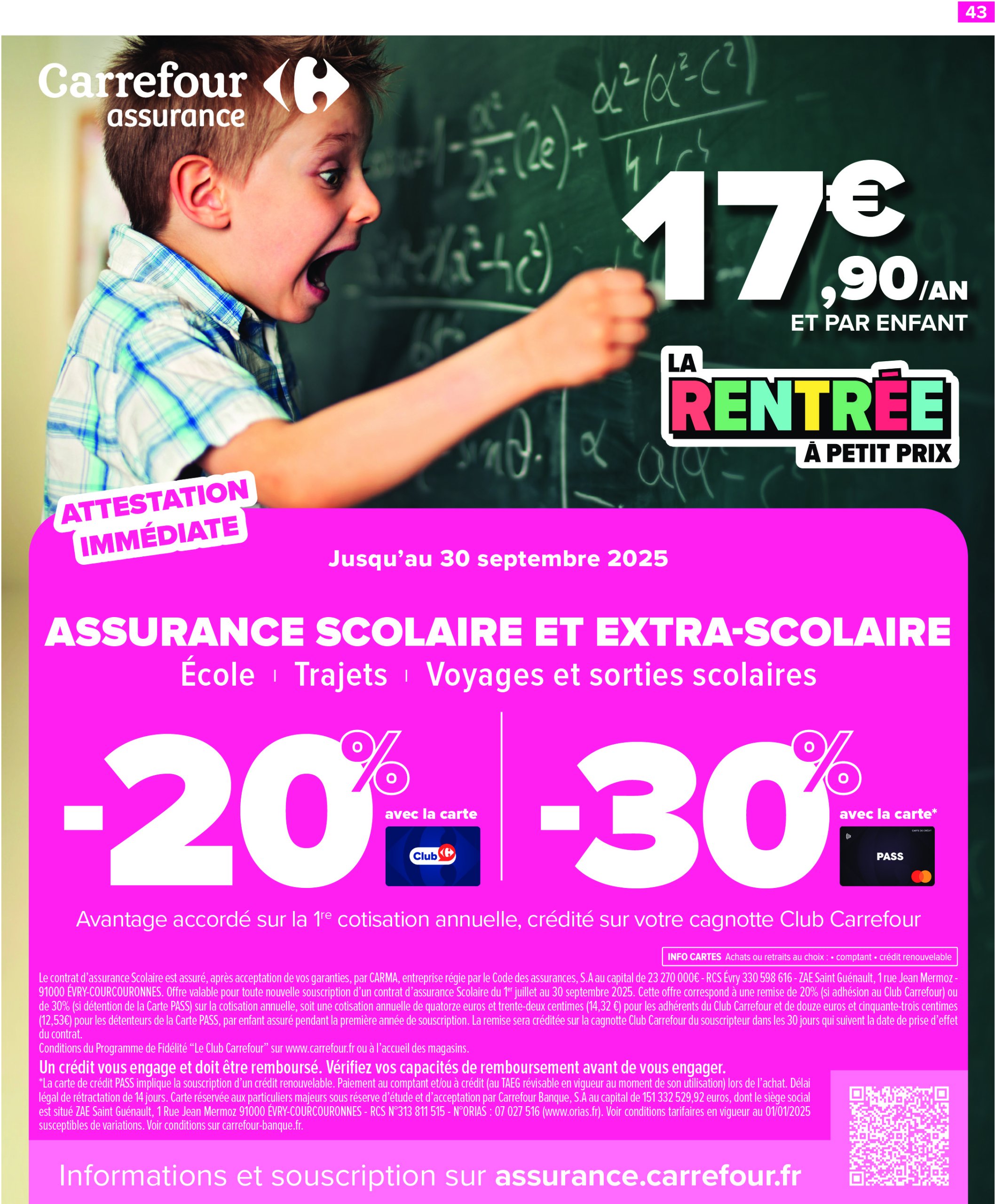 carrefour - Catalogue Carrefour - La Rentrée de Tous les Records valable du 29/07 au 11/08 - page: 45