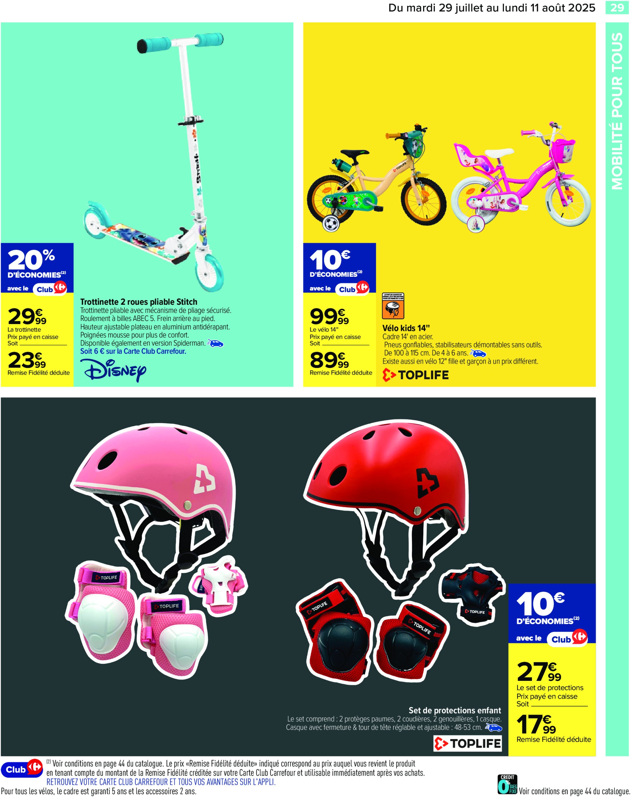 carrefour - Catalogue Carrefour - La Rentrée de Tous les Records valable du 29/07 au 11/08 - page: 31