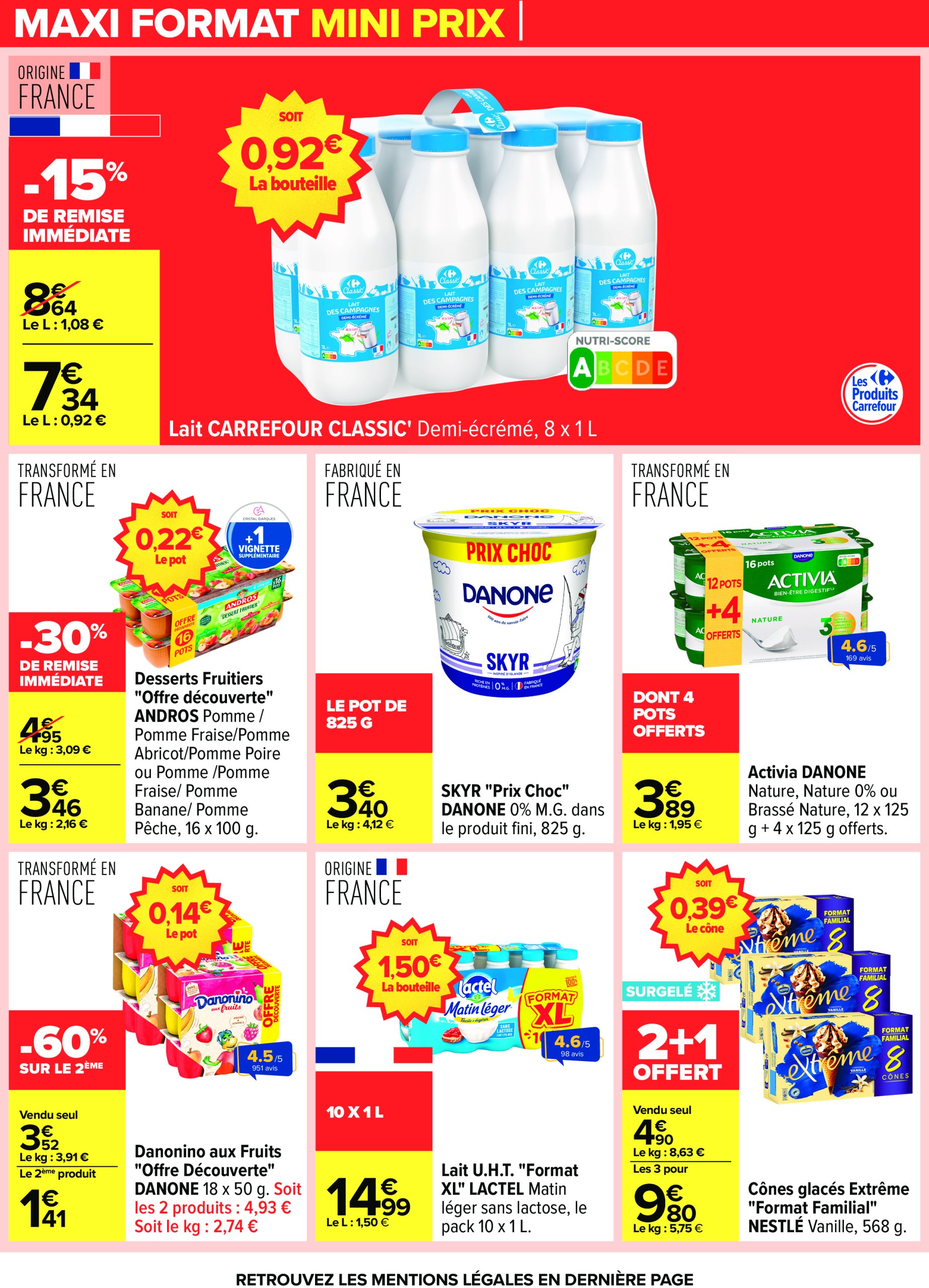 carrefour - Catalogue Carrefour valable du 29/07 au 11/08 - page: 8 carrefour - Catalogue Carrefour valable du 29/07 au 11/08 - page: 8