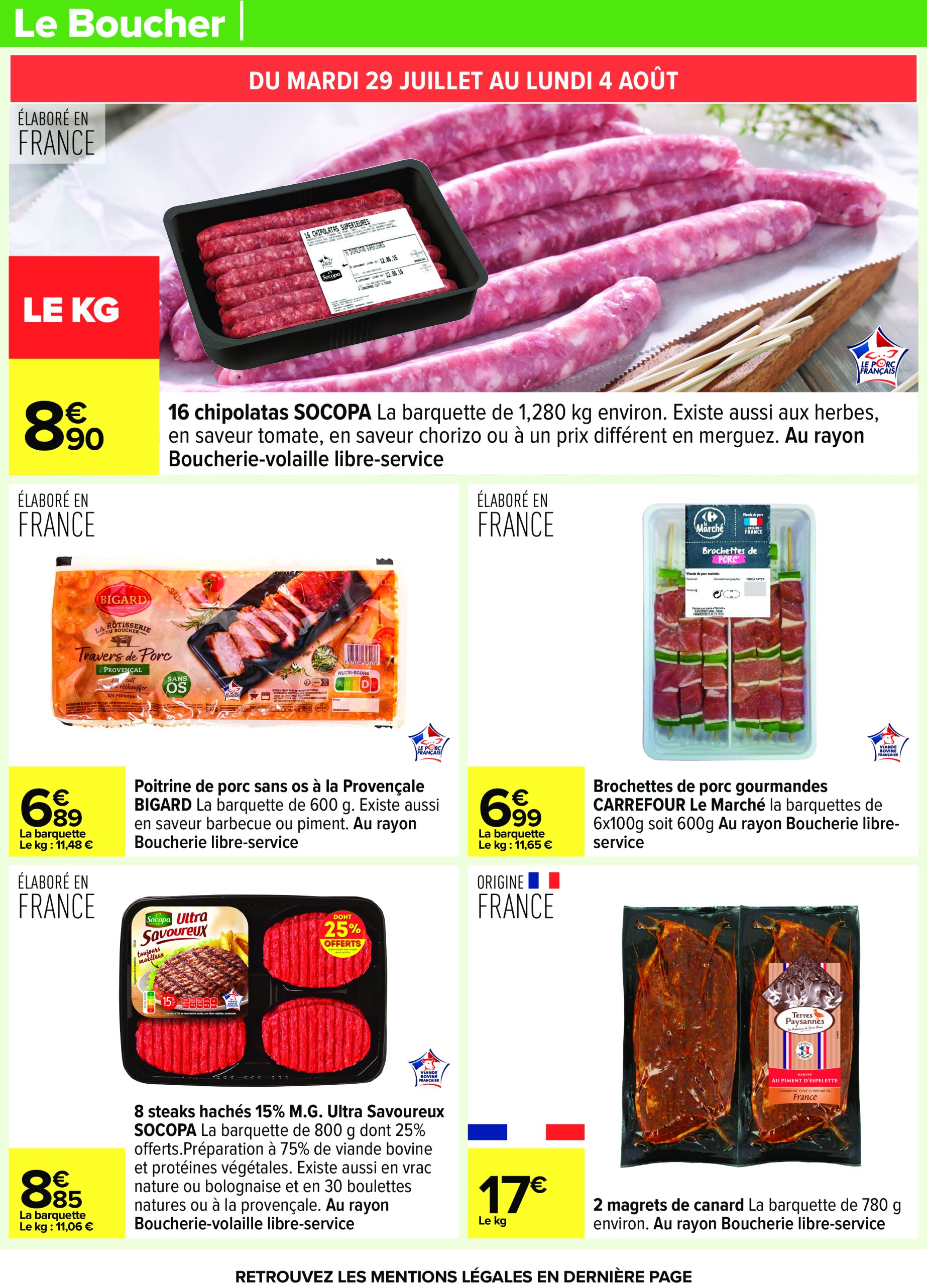 carrefour - Catalogue Carrefour valable du 29/07 au 11/08 - page: 21 carrefour - Catalogue Carrefour valable du 29/07 au 11/08 - page: 21