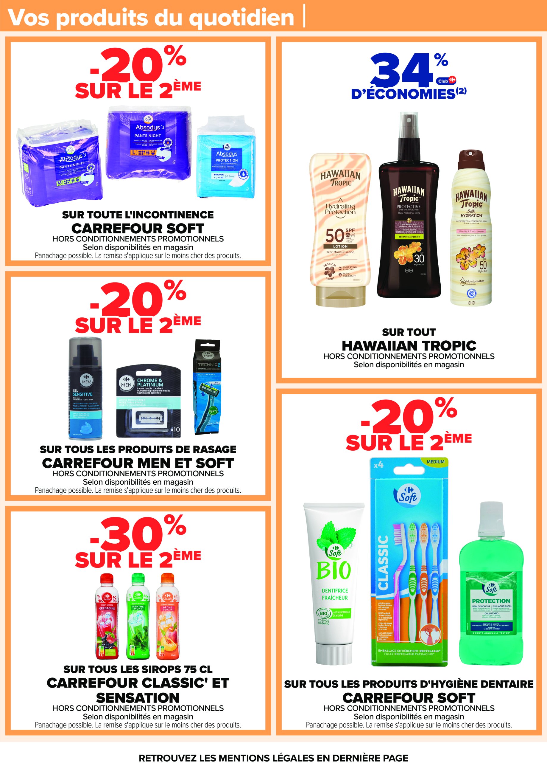 carrefour - Catalogue Carrefour valable du 29/07 au 11/08 - page: 47 carrefour - Catalogue Carrefour valable du 29/07 au 11/08 - page: 47