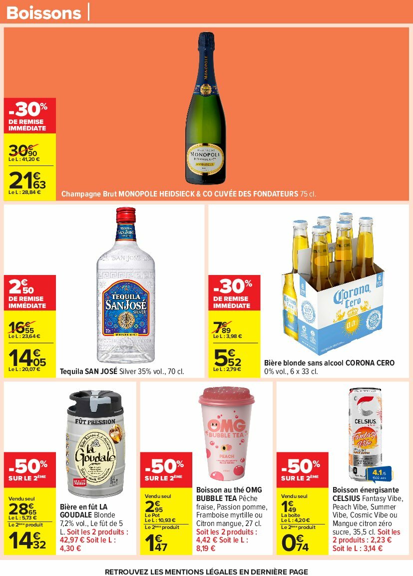 carrefour - Catalogue Carrefour valable du 12/08 au 25/08 - page: 41