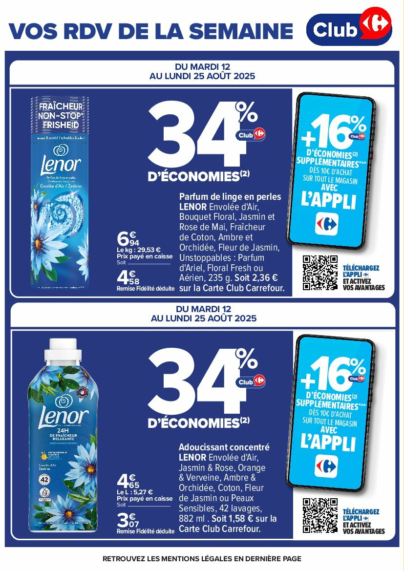 carrefour - Catalogue Carrefour valable du 12/08 au 25/08 - page: 5