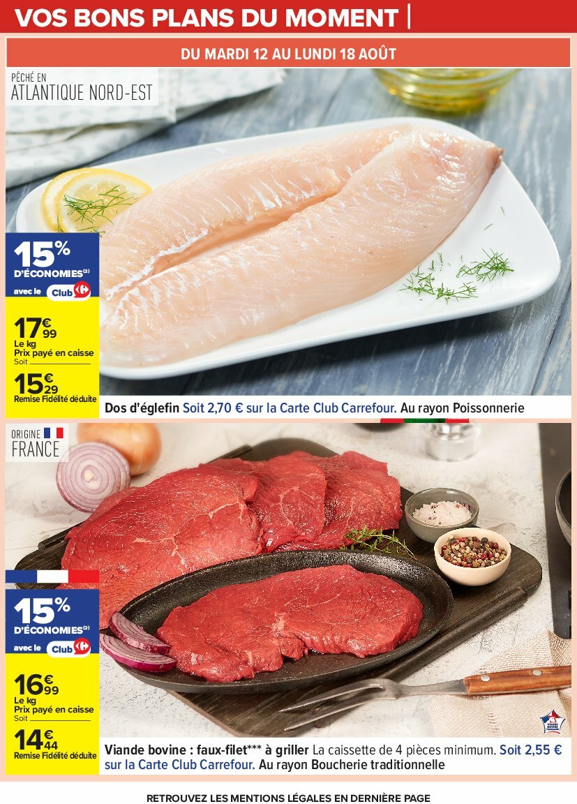 carrefour - Catalogue Carrefour valable du 12/08 au 25/08 - page: 27