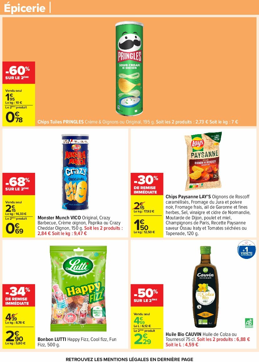 carrefour - Catalogue Carrefour valable du 12/08 au 25/08 - page: 39