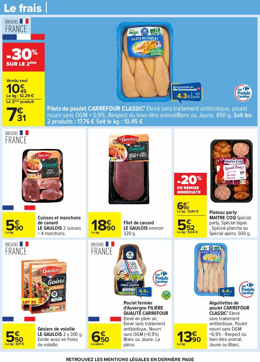 carrefour - Catalogue Carrefour valable du 12/08 au 25/08 - page: 22