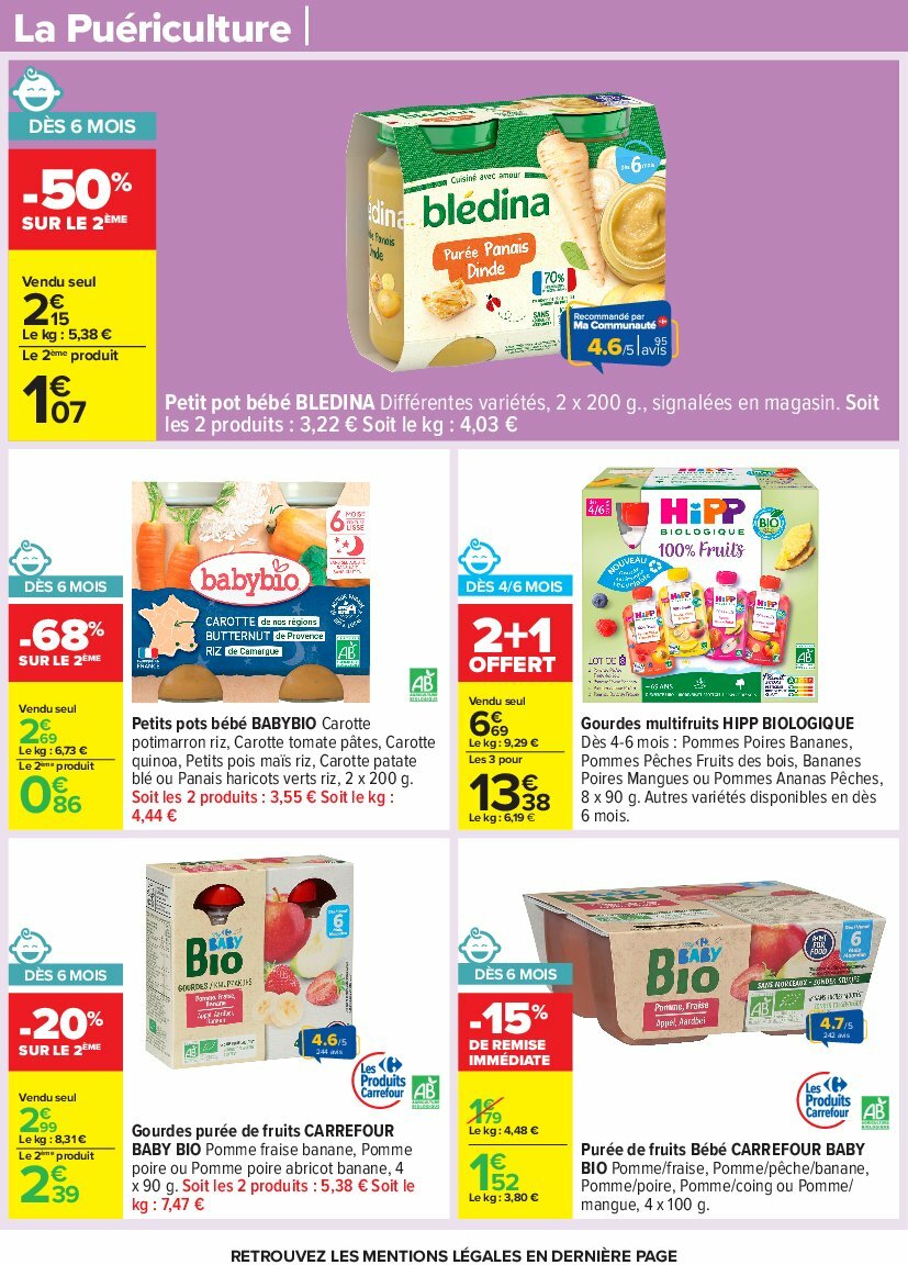 carrefour - Catalogue Carrefour valable du 12/08 au 25/08 - page: 50