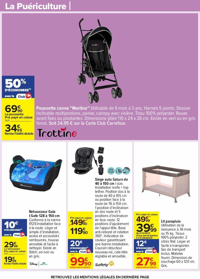 carrefour - Catalogue Carrefour valable du 12/08 au 25/08 - page: 55