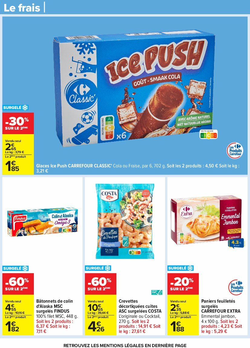 carrefour - Catalogue Carrefour valable du 12/08 au 25/08 - page: 25