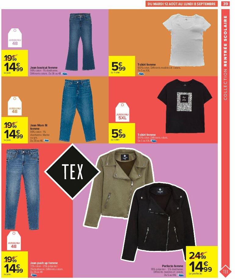 carrefour - Catalogue Carrefour - 80% D'Économies valable du 12/08 au 01/09 - page: 41