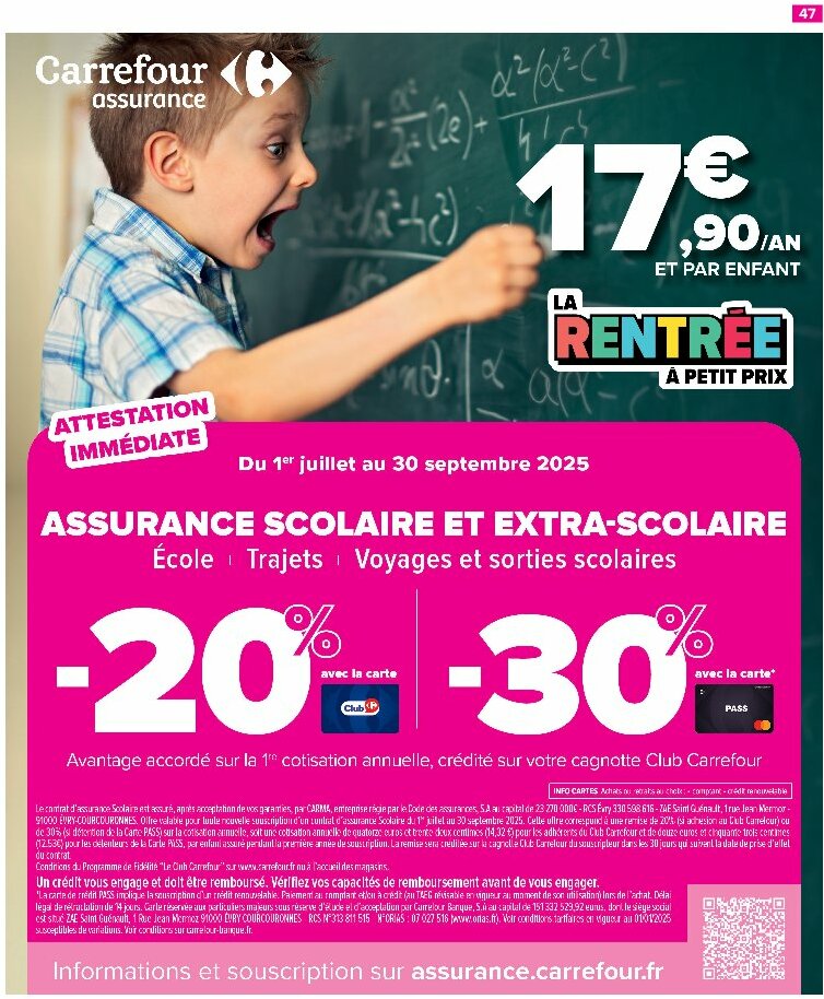 carrefour - Catalogue Carrefour - 80% D'Économies valable du 12/08 au 01/09 - page: 49