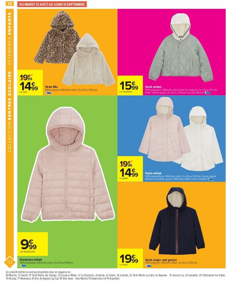 carrefour - Catalogue Carrefour - 80% D'Économies valable du 12/08 au 01/09 - page: 34