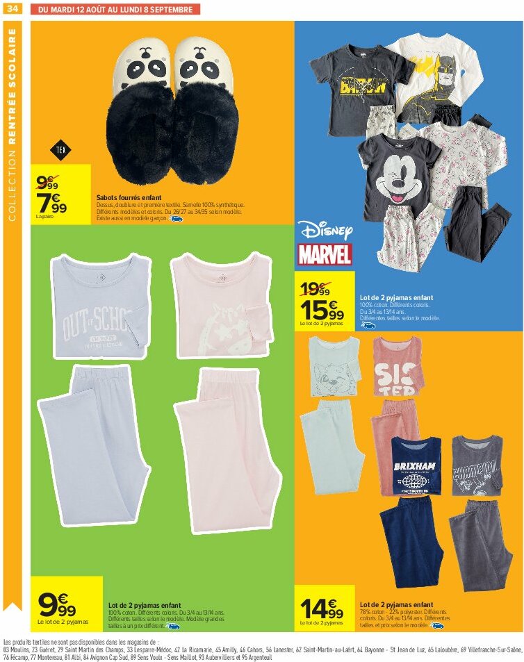 carrefour - Catalogue Carrefour - 80% D'Économies valable du 12/08 au 01/09 - page: 36