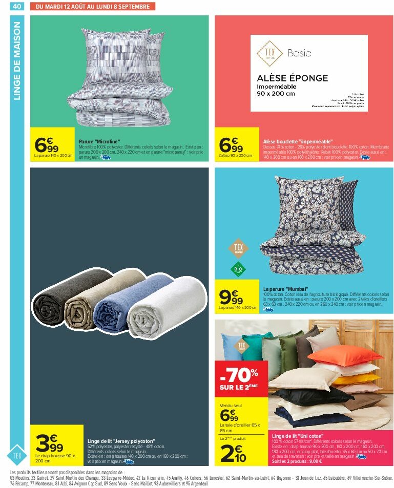 carrefour - Catalogue Carrefour - 80% D'Économies valable du 12/08 au 01/09 - page: 42