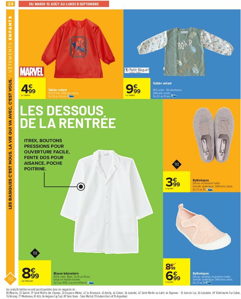 carrefour - Catalogue Carrefour - 80% D'Économies valable du 12/08 au 01/09 - page: 26