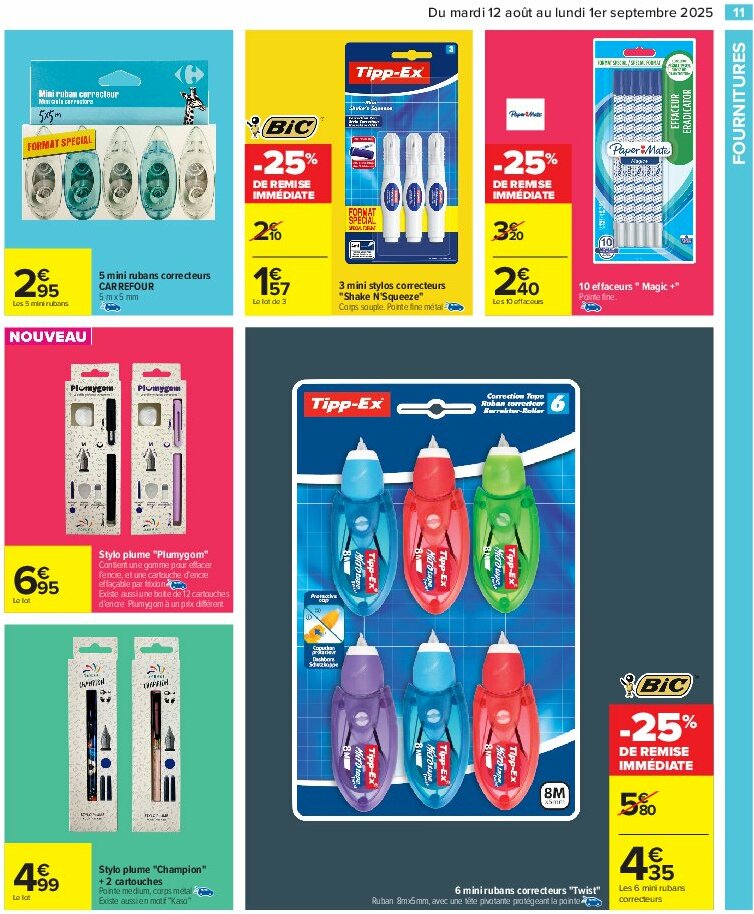 carrefour - Catalogue Carrefour - 80% D'Économies valable du 12/08 au 01/09 - page: 13