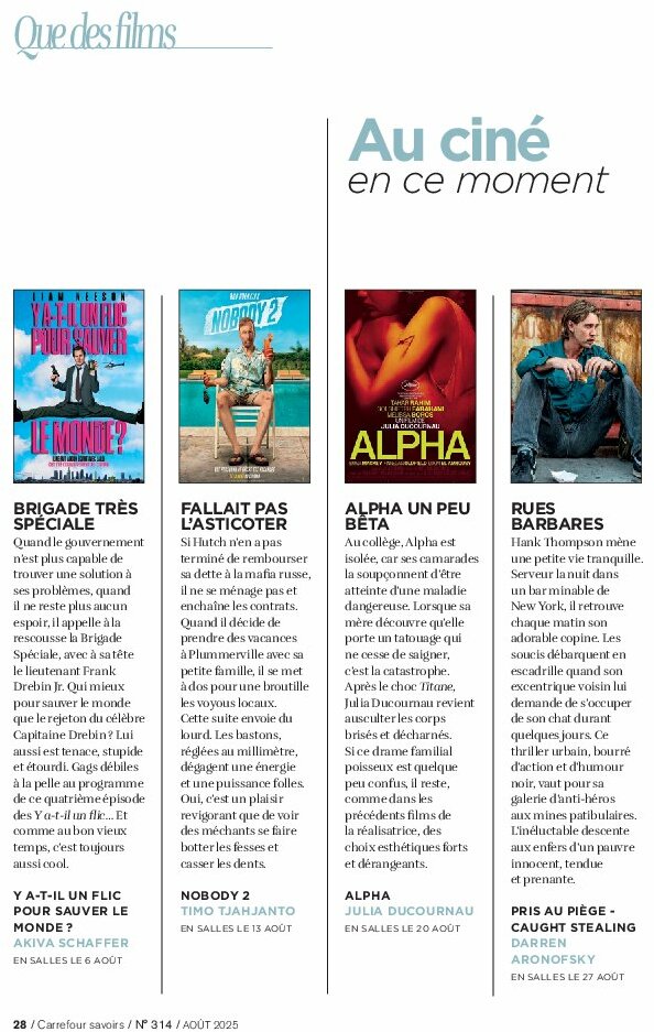 carrefour - Catalogue Carrefour - A chacun sa culture valable du 01/08 au 31/08 - page: 28
