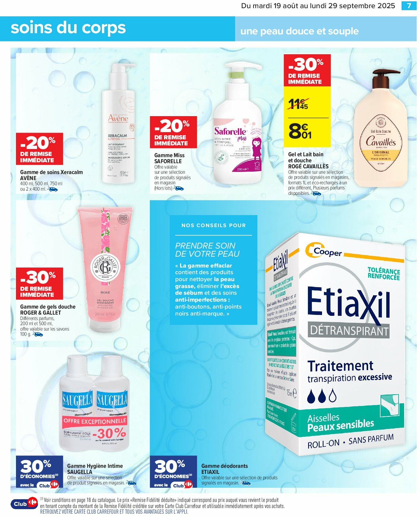 carrefour - Catalogue Carrefour - Parapharmacie-Beauté valable du 19/08 au 29/09 - page: 9