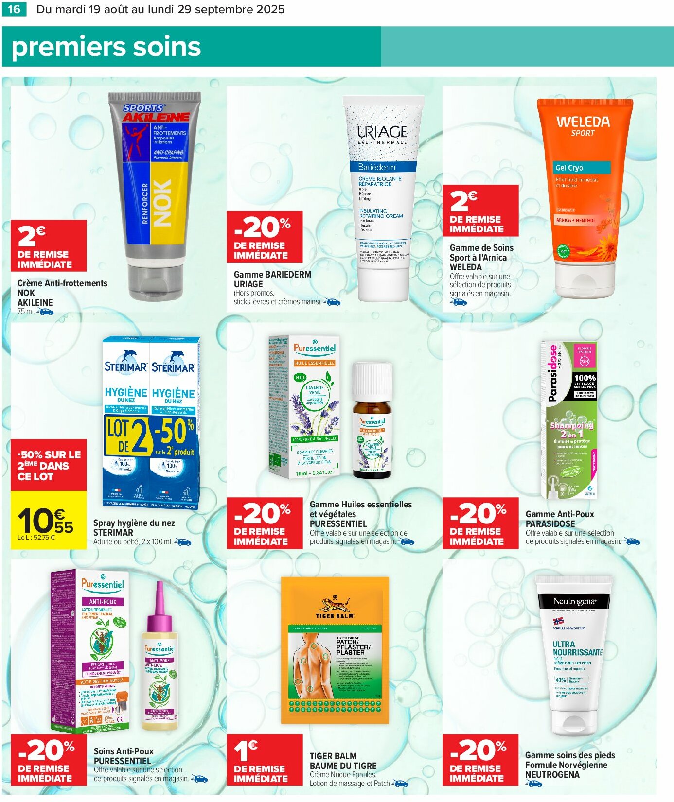 carrefour - Catalogue Carrefour - Parapharmacie-Beauté valable du 19/08 au 29/09 - page: 18
