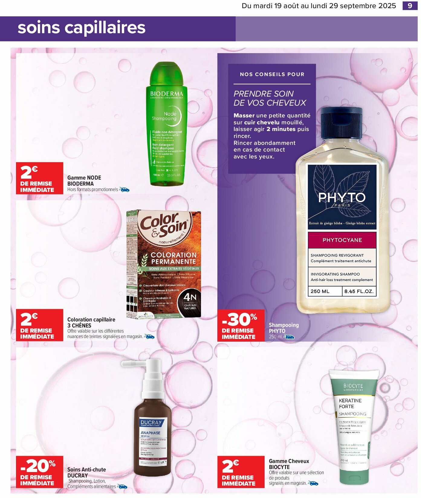 carrefour - Catalogue Carrefour - Parapharmacie-Beauté valable du 19/08 au 29/09 - page: 11