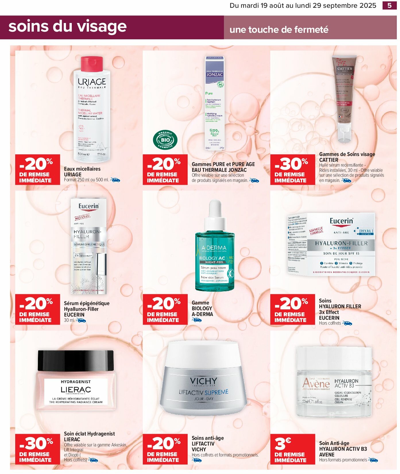 carrefour - Catalogue Carrefour - Parapharmacie-Beauté valable du 19/08 au 29/09 - page: 7